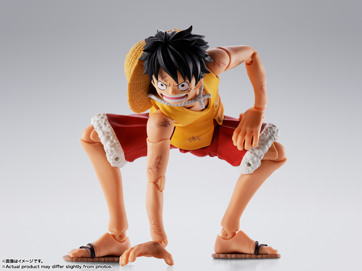 S.H.Figuarts『モンキー・D・ルフィ -マリンフォード頂上決戦-』ONE PIECE 可動フィギュア-002
