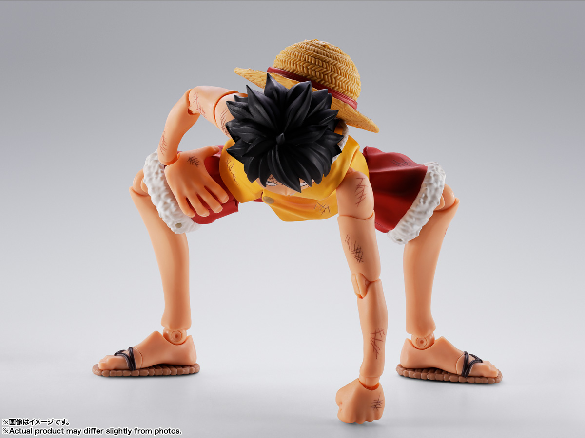 S.H.Figuarts『モンキー・D・ルフィ -マリンフォード頂上決戦-』ONE PIECE 可動フィギュア-004