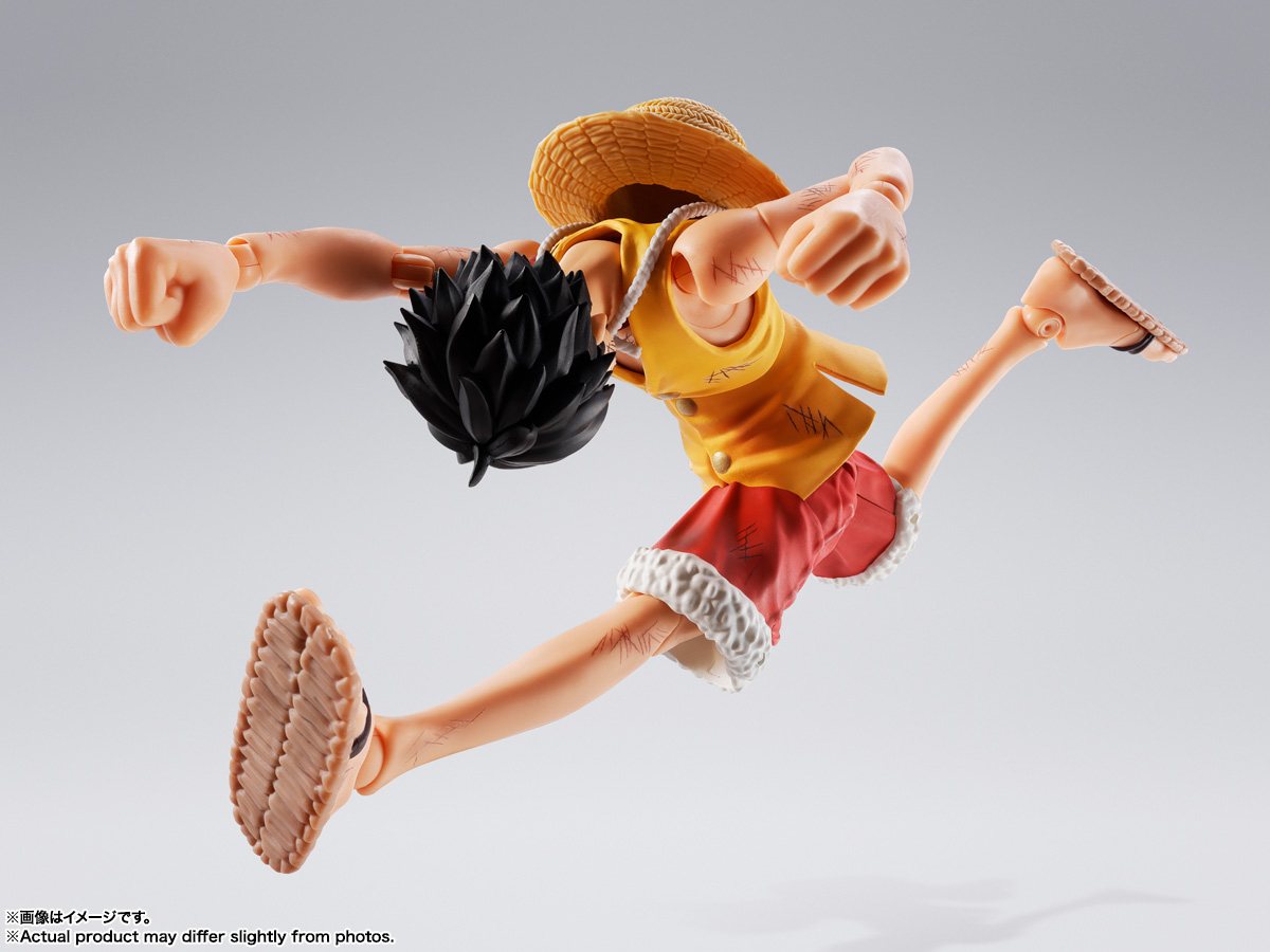 S.H.Figuarts『モンキー・D・ルフィ -マリンフォード頂上決戦-』ONE PIECE 可動フィギュア-005