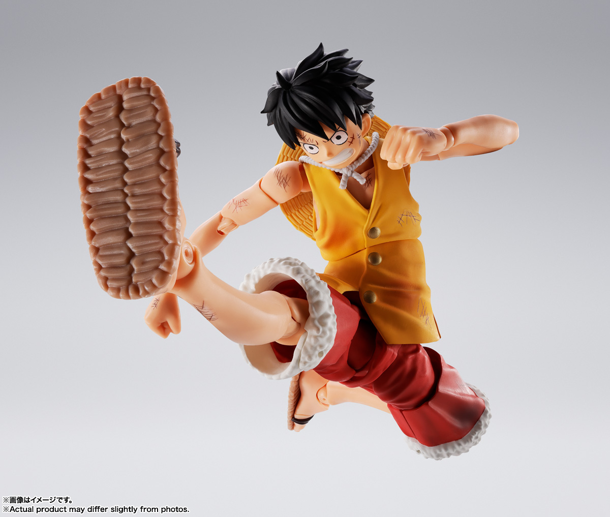 S.H.Figuarts『モンキー・D・ルフィ -マリンフォード頂上決戦-』ONE PIECE 可動フィギュア-006