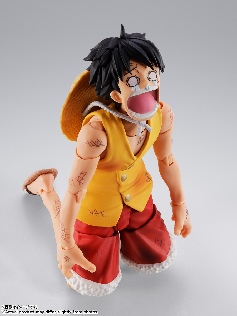 S.H.Figuarts『モンキー・D・ルフィ -マリンフォード頂上決戦-』ONE PIECE 可動フィギュア-007