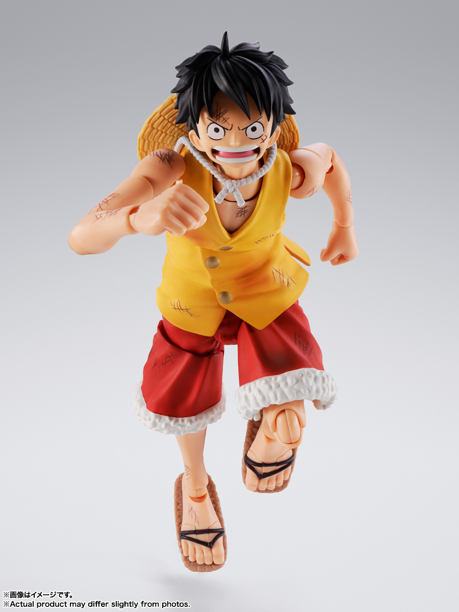 S.H.Figuarts『モンキー・D・ルフィ -マリンフォード頂上決戦-』ONE PIECE 可動フィギュア-008