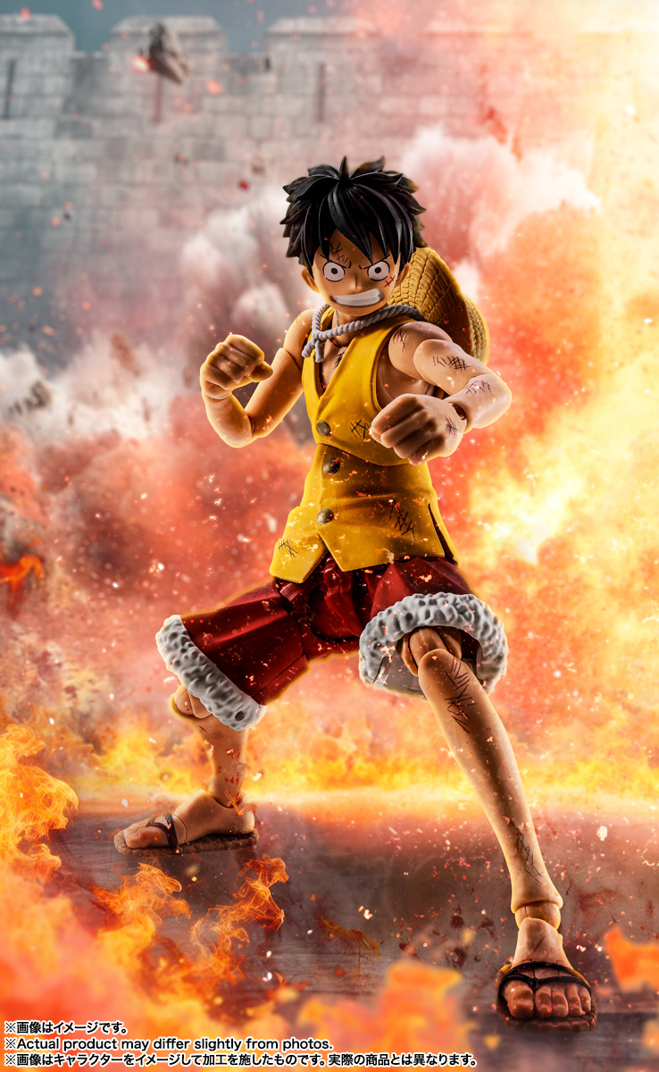 S.H.Figuarts『モンキー・D・ルフィ -マリンフォード頂上決戦-』ONE PIECE 可動フィギュア-011