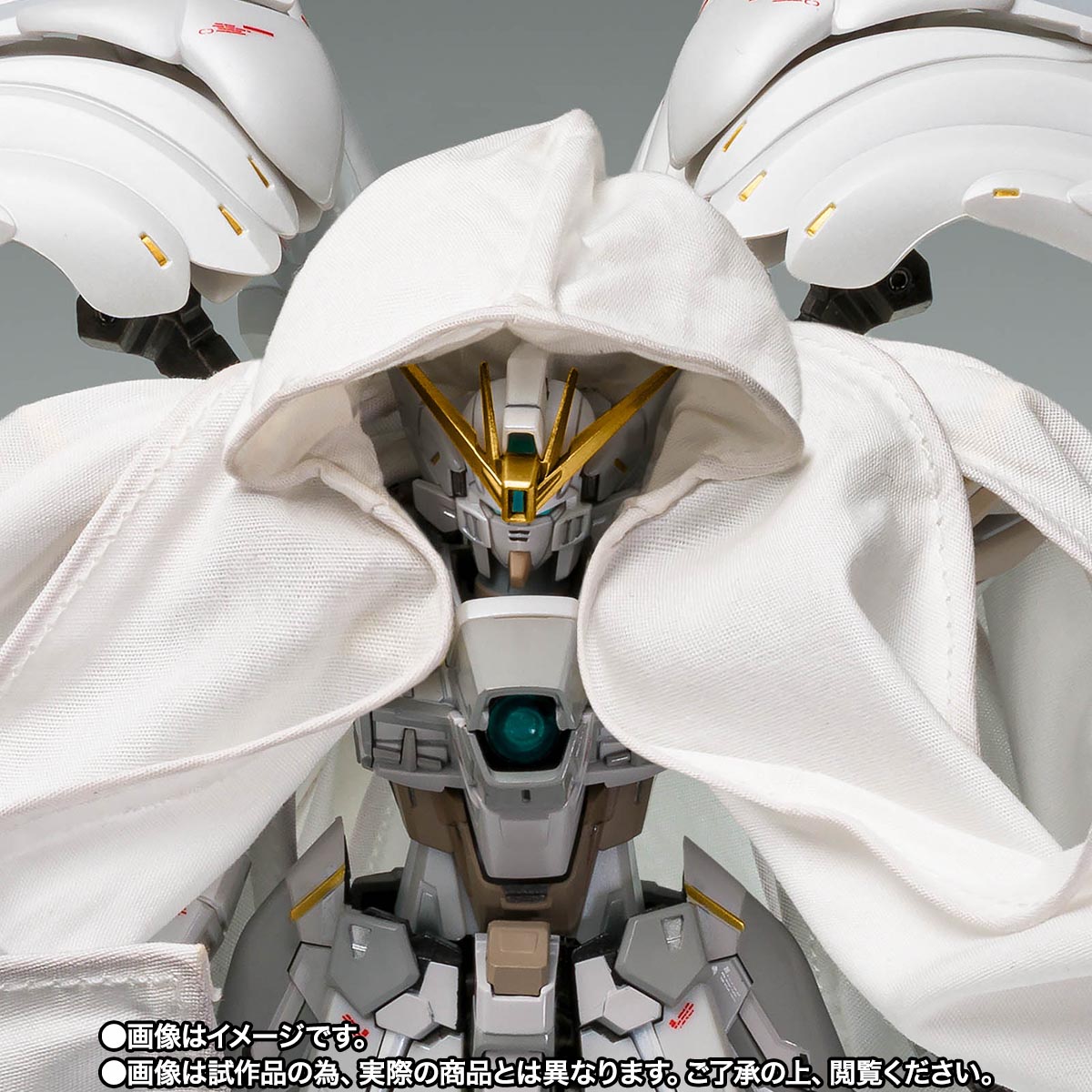 【限定販売】GUNDAM FIX FIGURATION METAL COMPOSITE『ウイングガンダムゼロ クロークドカスタム』新機動戦記ガンダムW 可変可動フィギュア-001