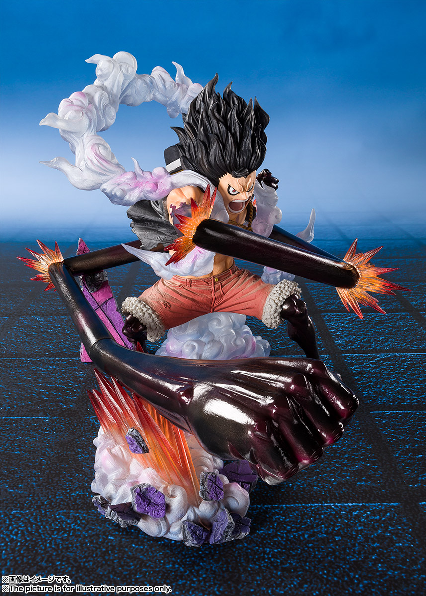 【再販】フィギュアーツZERO『モンキー・D・ルフィ ギア4 -スネイクマン・王蛇-』ONE PIECE 完成品フィギュア-002