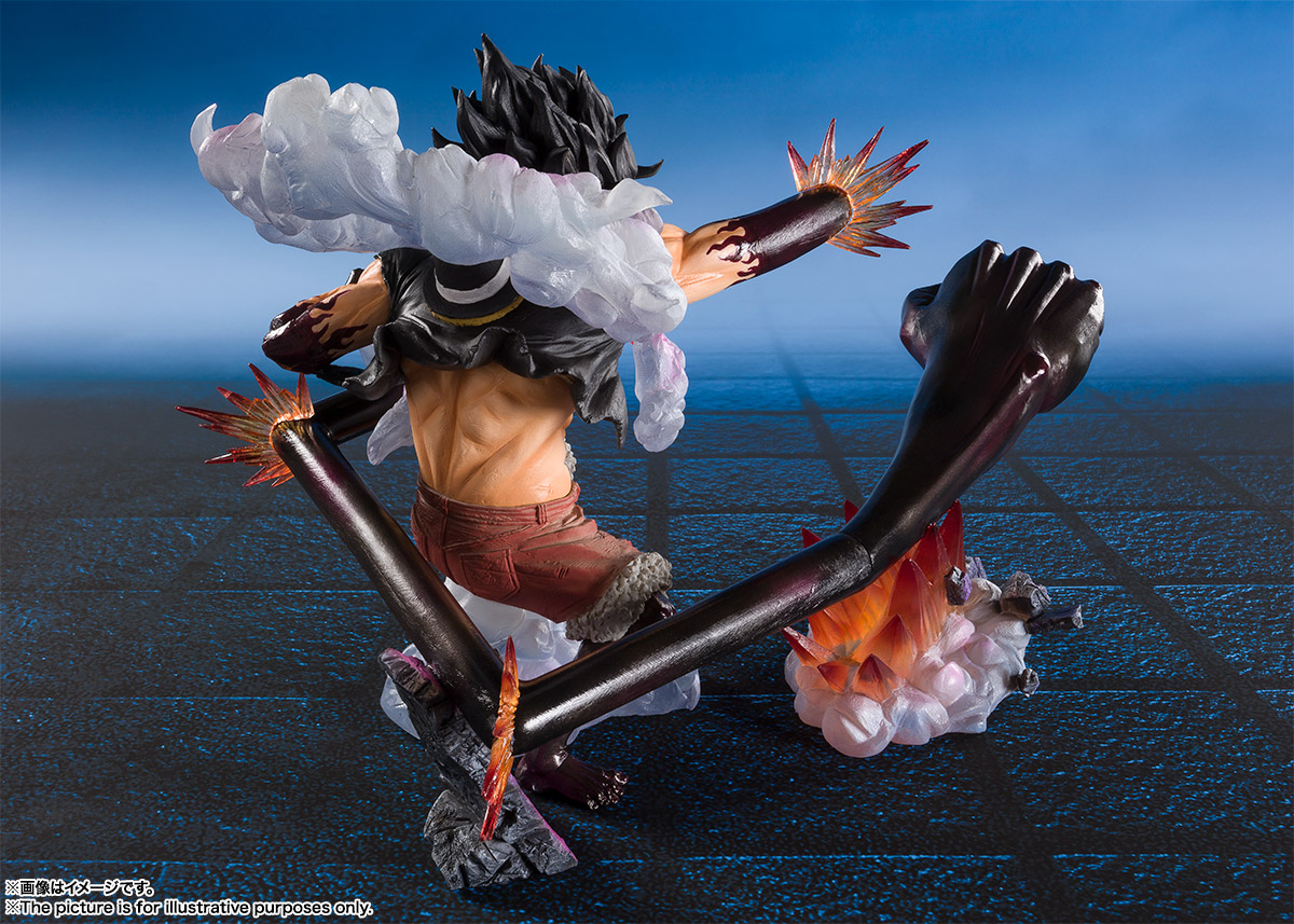 【再販】フィギュアーツZERO『モンキー・D・ルフィ ギア4 -スネイクマン・王蛇-』ONE PIECE 完成品フィギュア-005