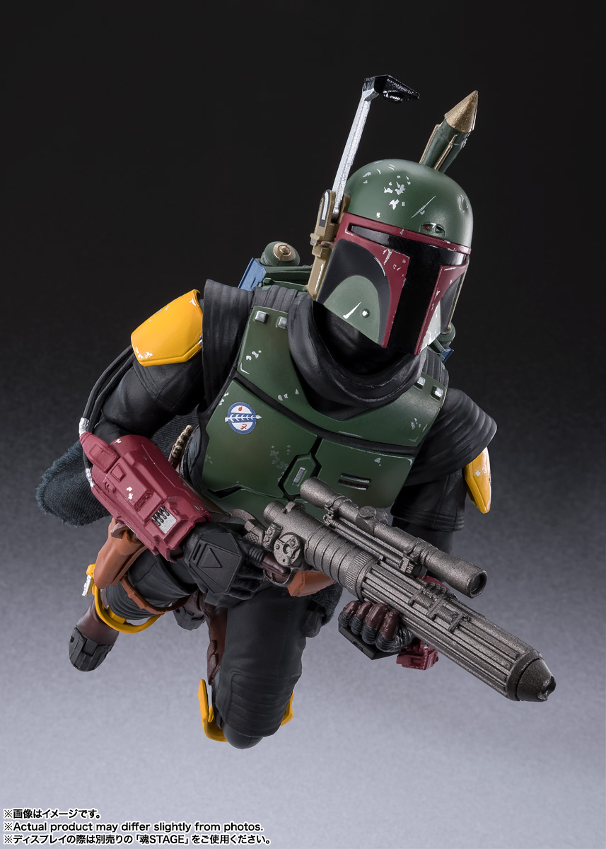 S.H.Figuarts『ボバ・フェット -Classic Ver.- （STAR WARS: The Book of Boba Fett）』可動フィギュア-006