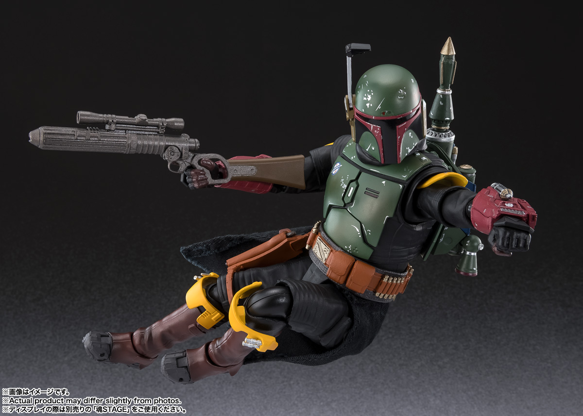 S.H.Figuarts『ボバ・フェット -Classic Ver.- （STAR WARS: The Book of Boba Fett）』可動フィギュア-007