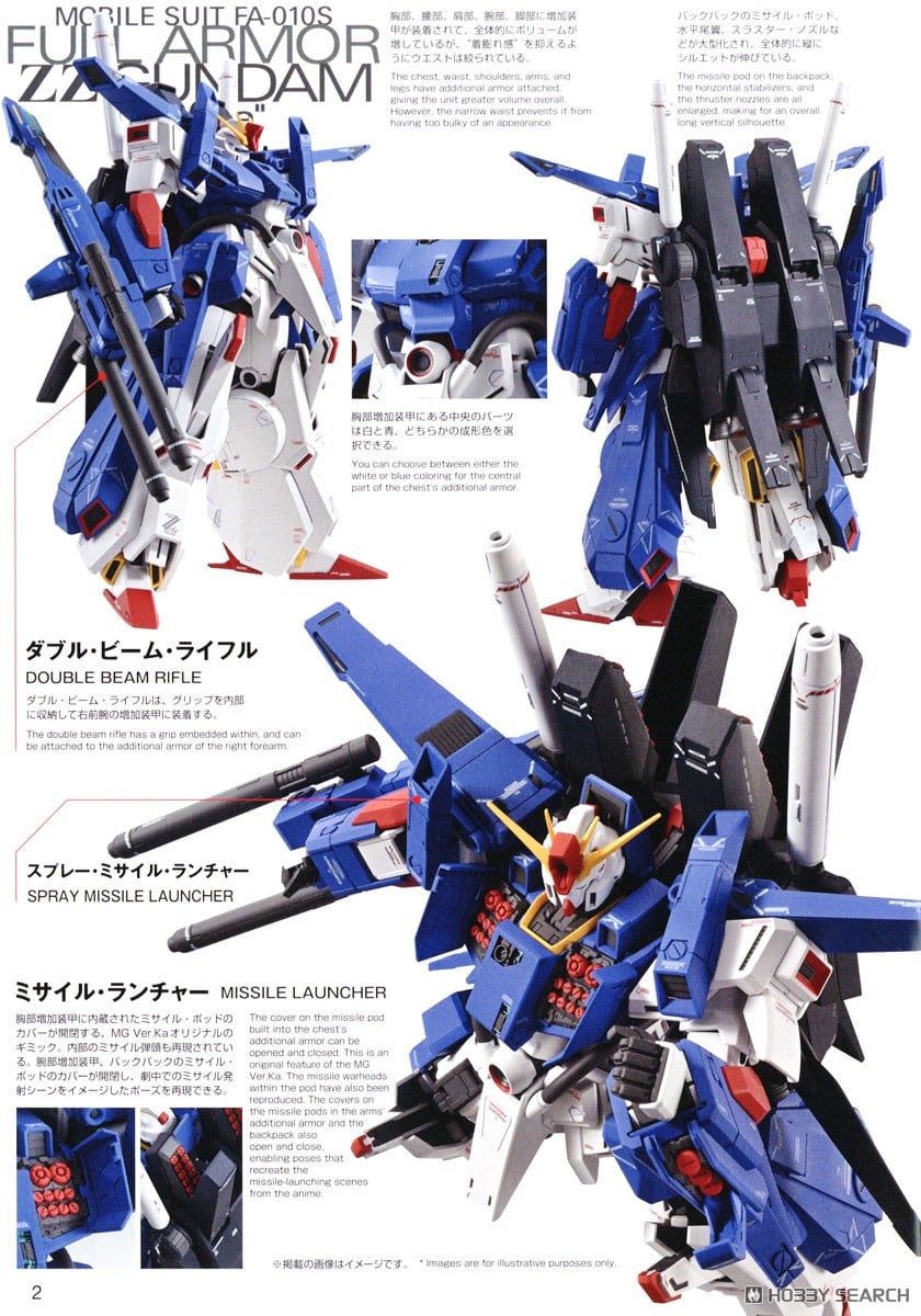 【再販】MG 1/100『フルアーマーZZガンダム Ver.Ka』機動戦士ガンダムΖΖ プラモデル-027