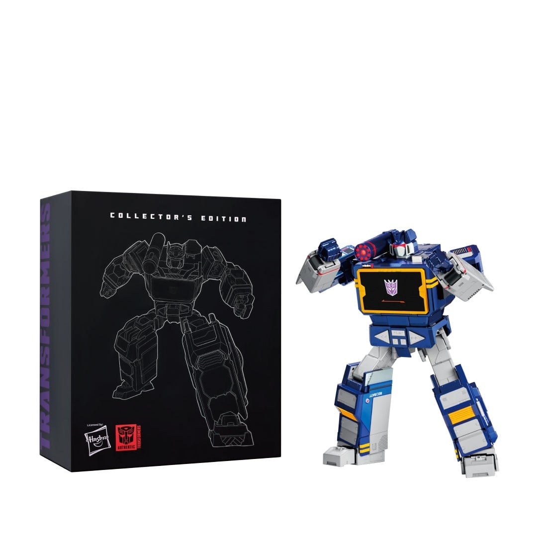 フラッグシップ『サウンドウェーブ（英語版）』トランスフォーマー 自動変形フィギュア-001