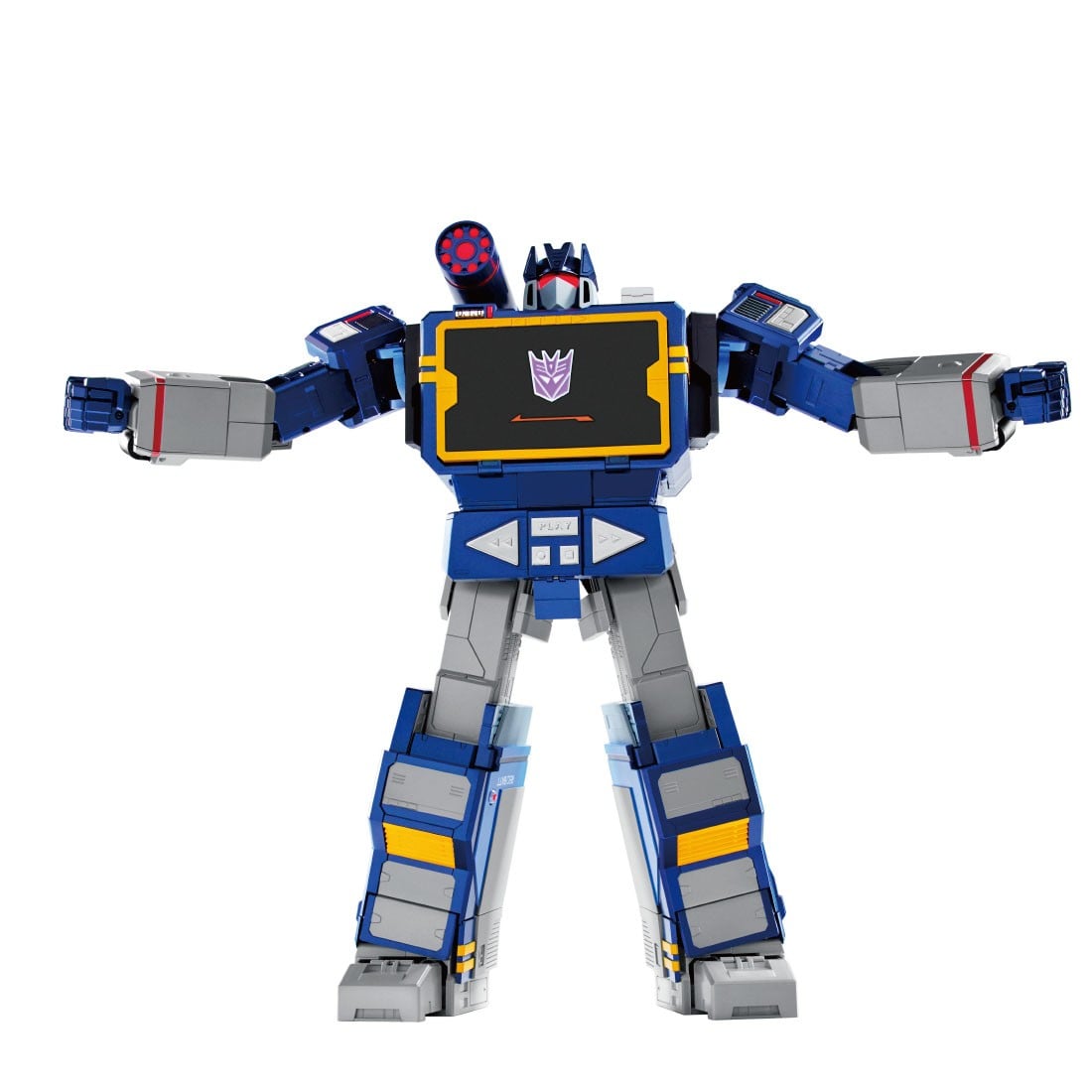 フラッグシップ『サウンドウェーブ（英語版）』トランスフォーマー 自動変形フィギュア-009