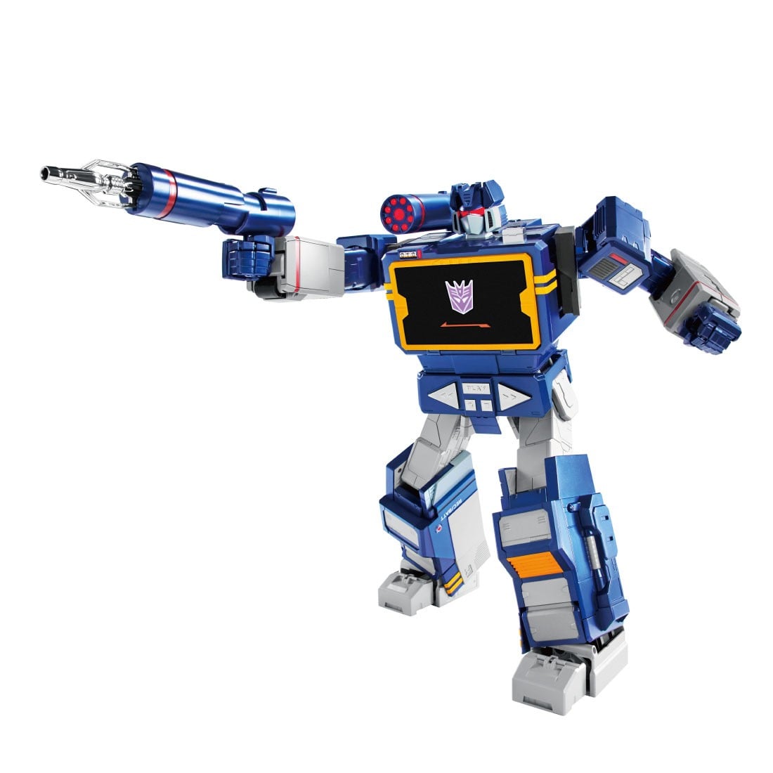 フラッグシップ『サウンドウェーブ（英語版）』トランスフォーマー 自動変形フィギュア-010