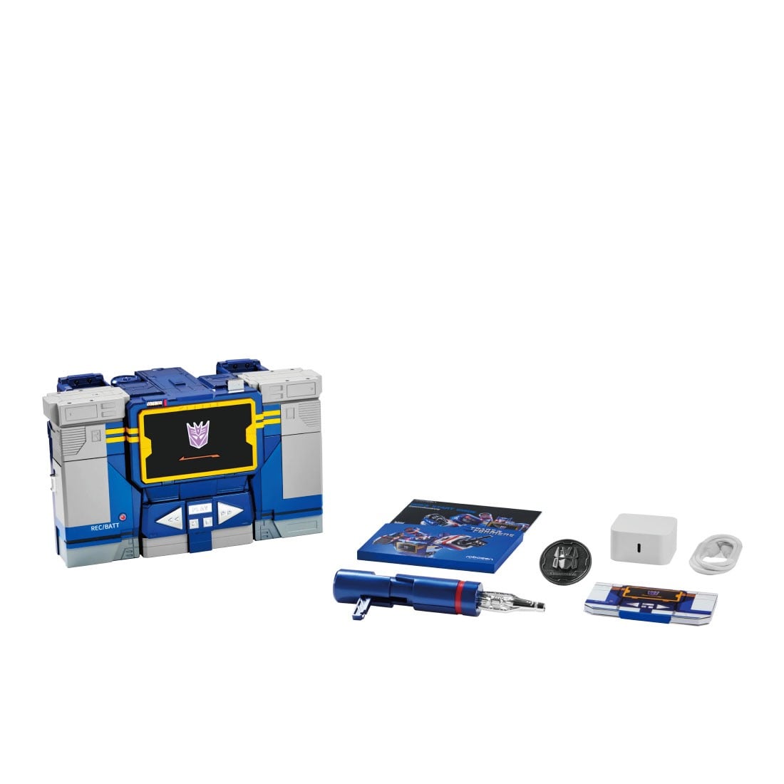 フラッグシップ『サウンドウェーブ（英語版）』トランスフォーマー 自動変形フィギュア-013