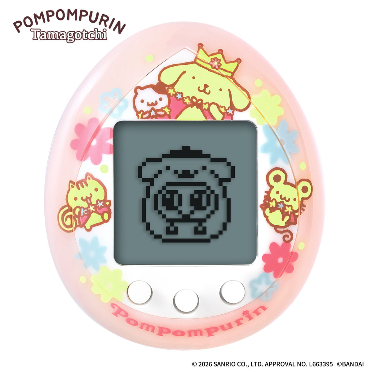たまごっち『POMPOMPURIN Tamagotchi マジカルピンク ver.』電子ゲーム-001