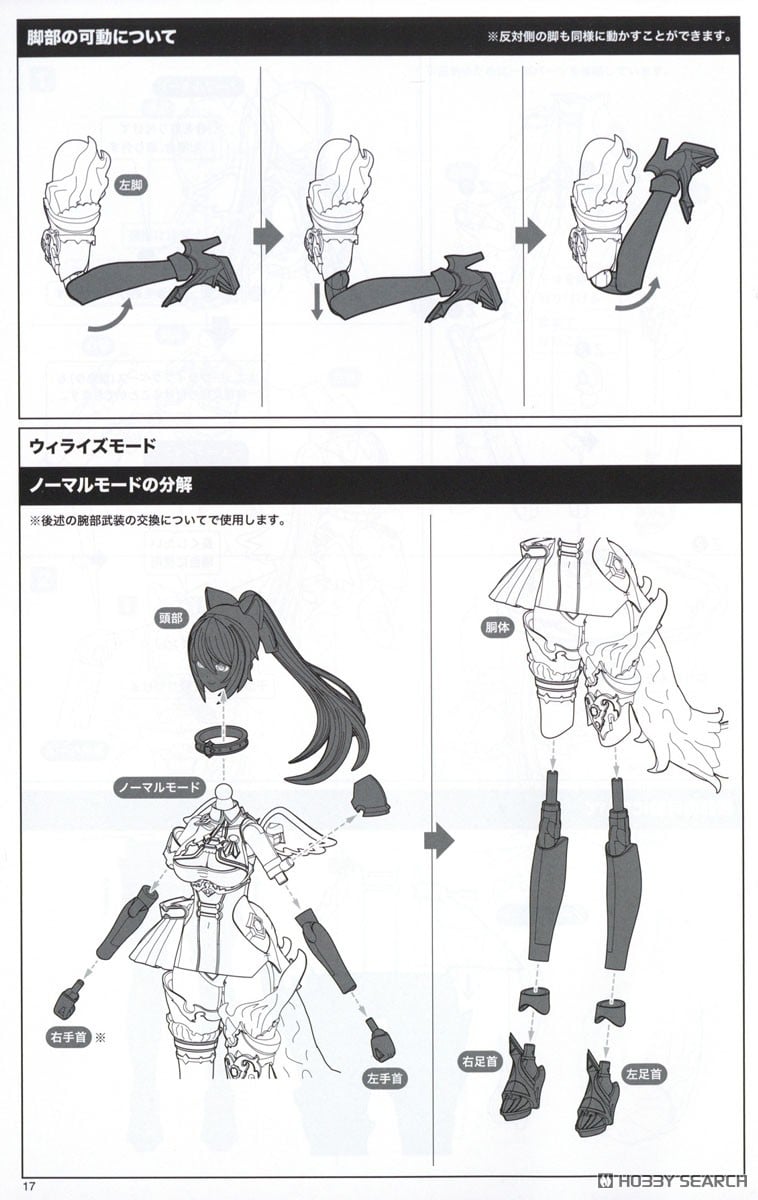 【再販】アルカナディア『シャルメド』プラモデル-046