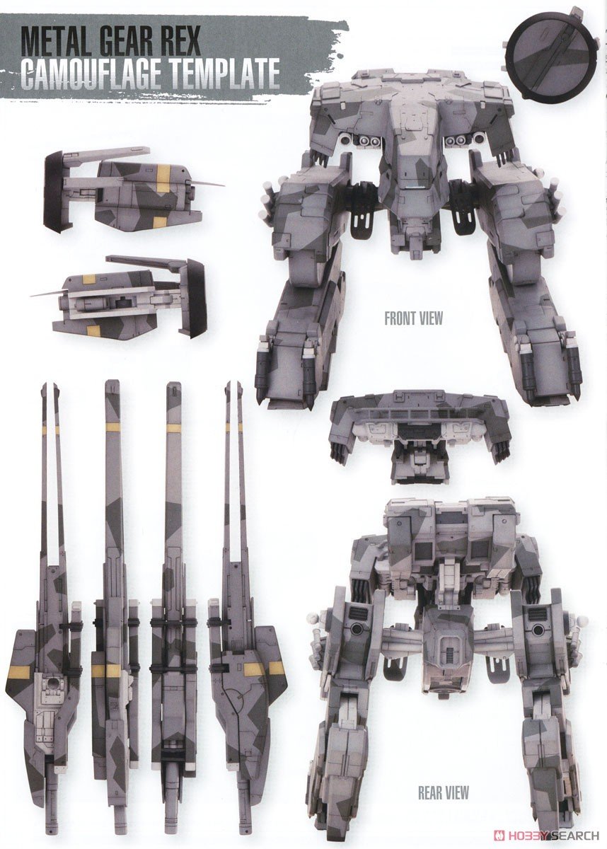 【再販】メタルギアソリッド『メタルギア REX』1/100 プラモデル-030