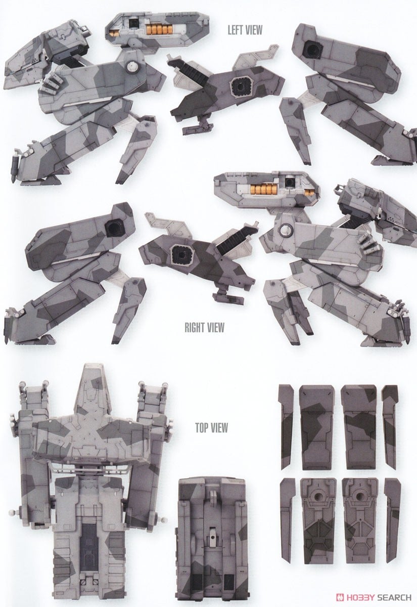 【再販】メタルギアソリッド『メタルギア REX』1/100 プラモデル-031