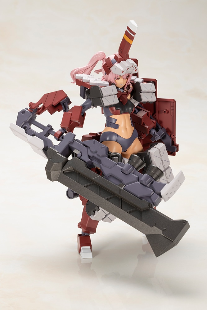 フレームアームズ・ガール『輝鎚・乙〈白兵戦仕様〉』プラモデル-005