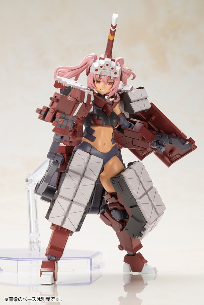フレームアームズ・ガール『輝鎚・乙〈白兵戦仕様〉』プラモデル-009