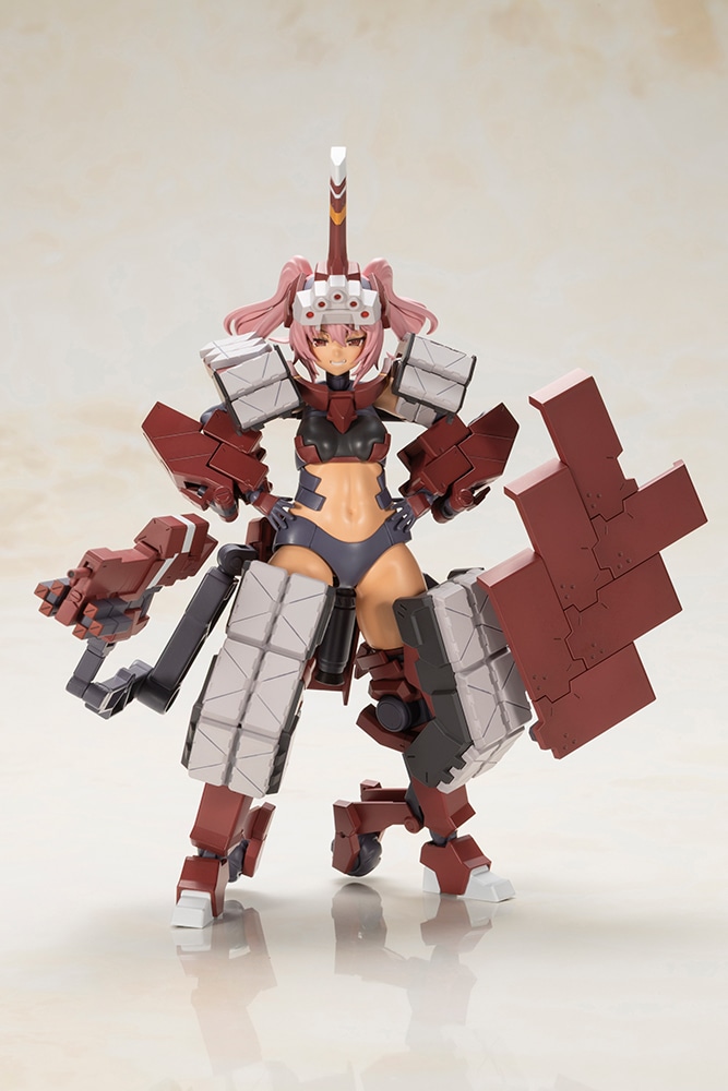 フレームアームズ・ガール『輝鎚・乙〈白兵戦仕様〉』プラモデル-010