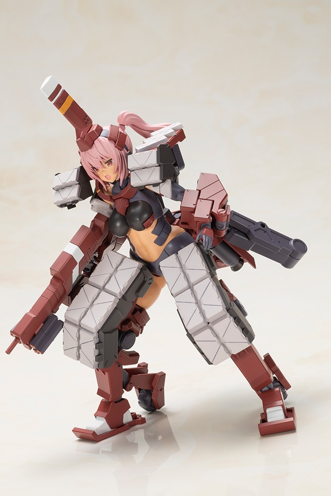 フレームアームズ・ガール『輝鎚・乙〈白兵戦仕様〉』プラモデル-017