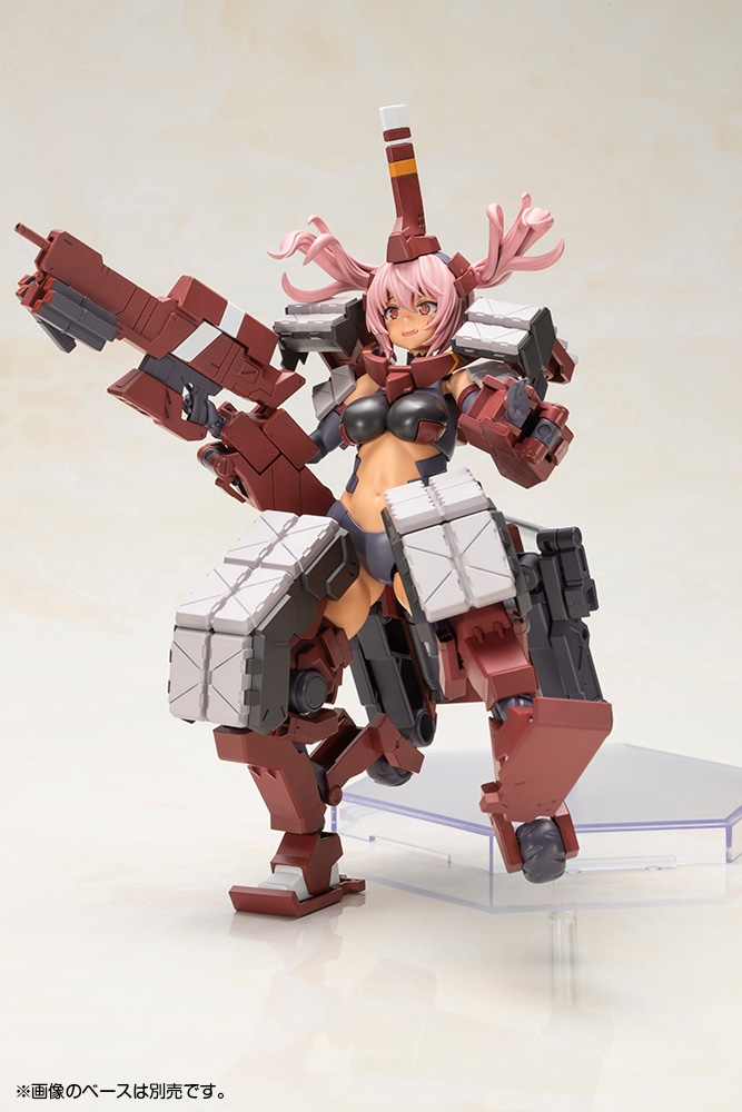 フレームアームズ・ガール『輝鎚・乙〈白兵戦仕様〉』プラモデル-018
