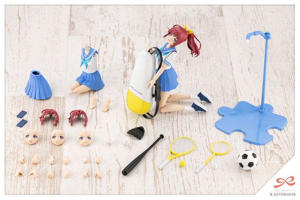 創彩少女庭園『マネージャーちゃん&部活オプション』1/10 プラモデル-018