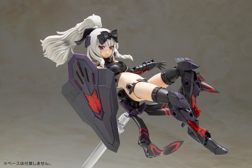 フレームアームズ・ガール『ドゥルガーII 〈ノワールVer.〉』プラモデル-016