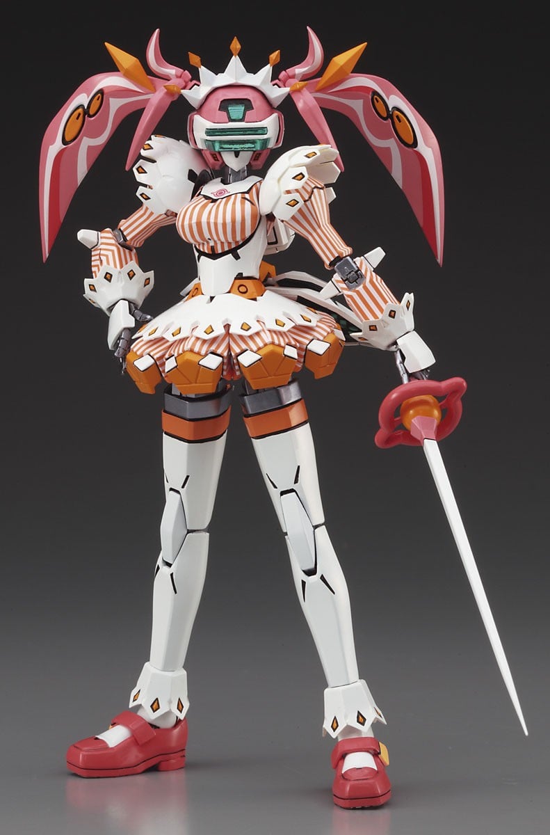 【再販】1/100『TF-14 A/M+ “フェイ・イェン [ファイナル 14 スペシャル]  ビビッド・シンデレラ”』電脳戦機バーチャロン プラモデル-003