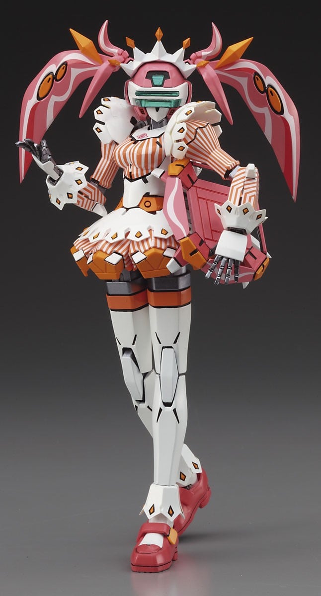 【再販】1/100『TF-14 A/M+ “フェイ・イェン [ファイナル 14 スペシャル]  ビビッド・シンデレラ”』電脳戦機バーチャロン プラモデル-004