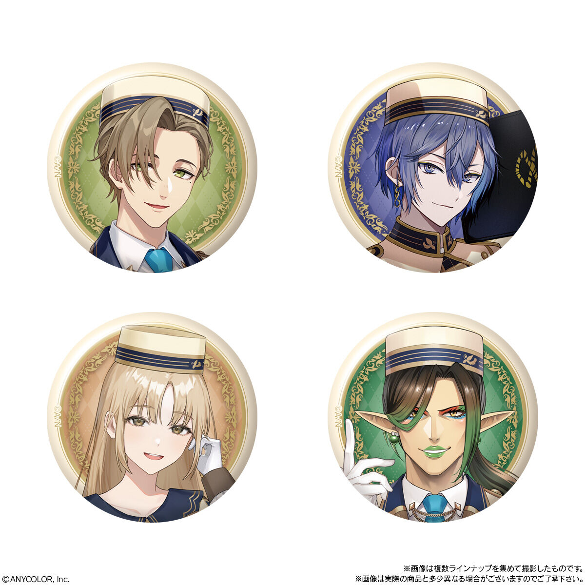 【食玩】『にじさんじ 缶バッジビスケット2』12個入りBOX-004