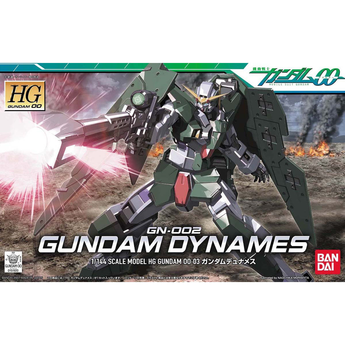 【再販】HG 1/144『ガンダムデュナメス』機動戦士ガンダム00 プラモデル-001