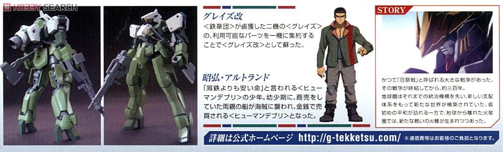 【再販】HG 1/144『グレイズ改』機動戦士ガンダム 鉄血のオルフェンズ プラモデル-004