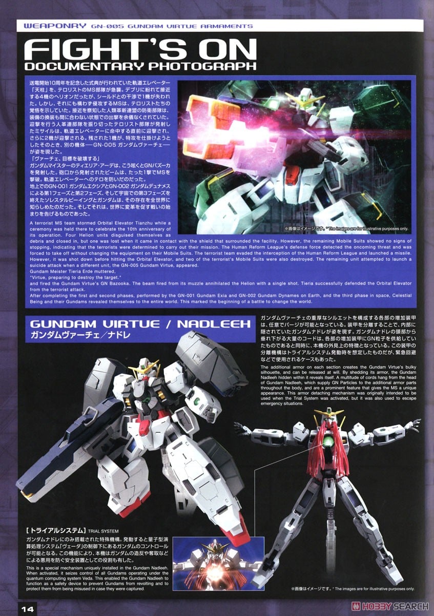 【再販】MG 1/100『ガンダムヴァーチェ』機動戦士ガンダム00 プラモデル-031