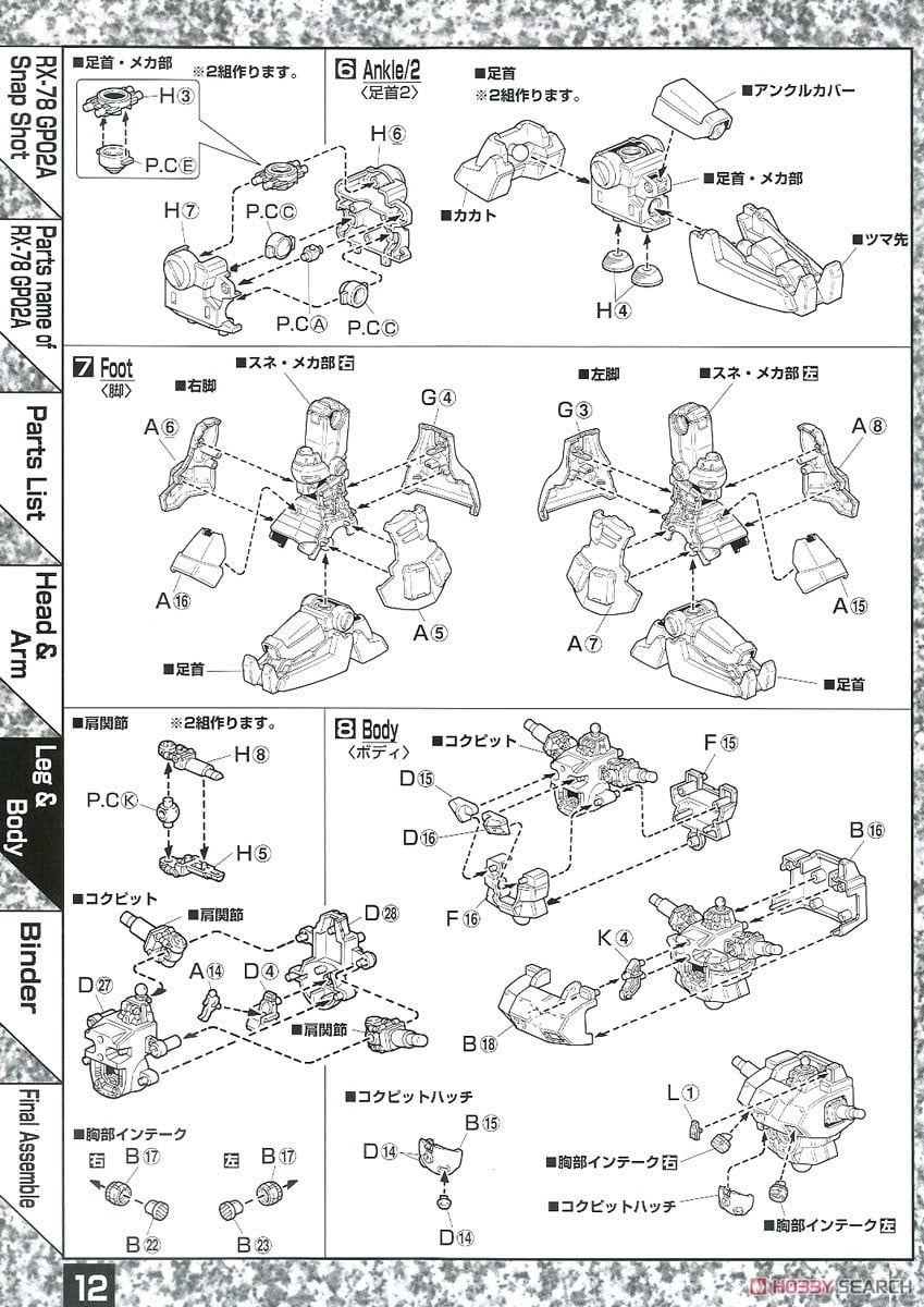 【再販】MG 1/100『ガンダムRX-78GP02A』機動戦士ガンダム0083 プラモデル-023