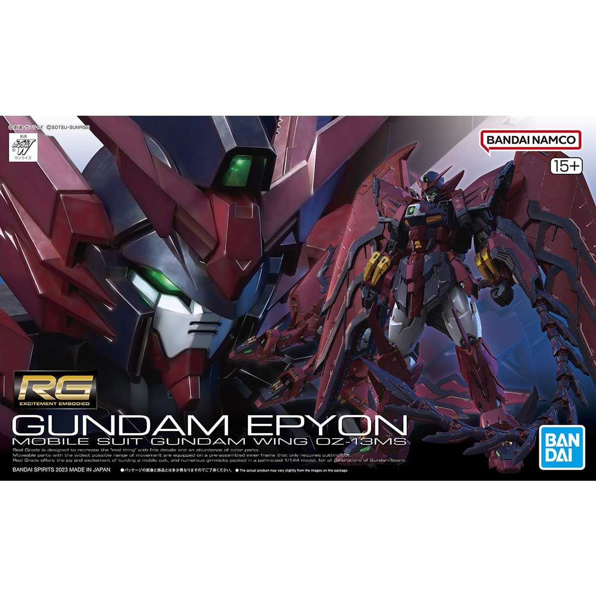【再販】RG 1/144『ガンダムエピオン』新機動戦記ガンダムW プラモデル-001