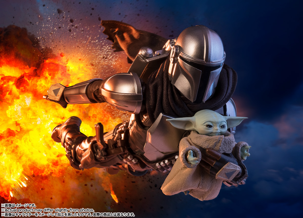 S.H.Figuarts『マンダロリアン&グローグー(STAR WARS: THE MANDALORIAN AND GROGU)』可動フィギュア-009