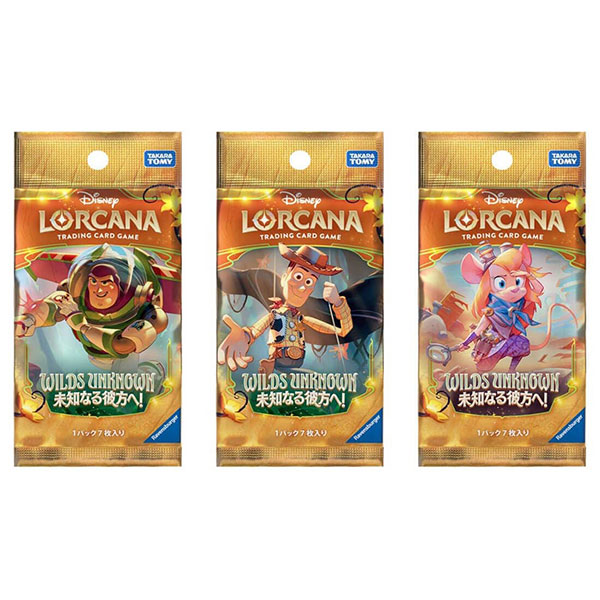 ディズニー･ロルカナ･TCG 日本語版『ブースターパック WILDS UNKNOWN 未知なる彼方へ！』16パック入りBOX【タカラトミー】