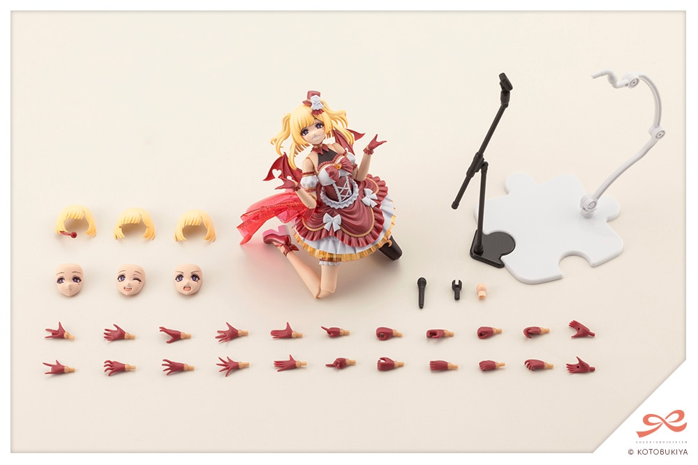 創彩少女庭園『如月 ユエ【歌姫衣装】』1/10 プラモデル-038