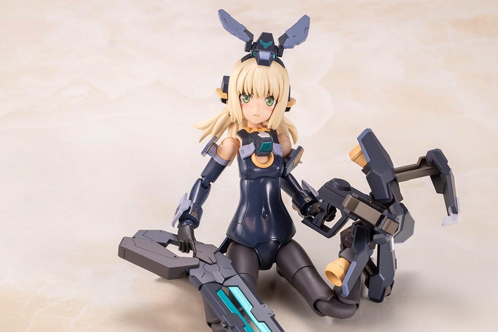 フレームアームズ・ガール『P3 ゼルフィカール 軽装 Ver.』プラモデル-006