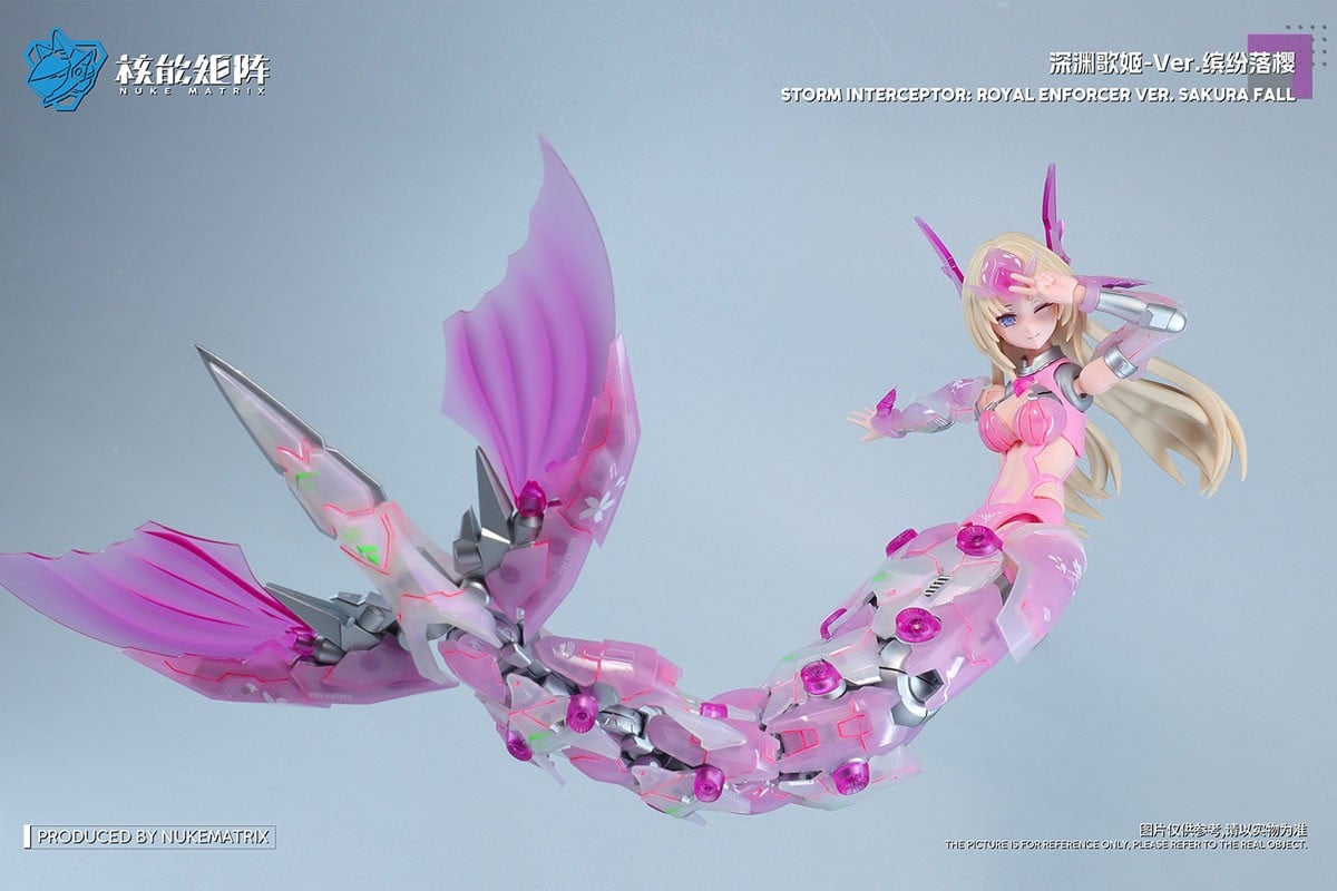 CYBER FOREST FANTASY GIRLS『SIREN：SAKURA FALL VER.』1/12 プラモデル-008