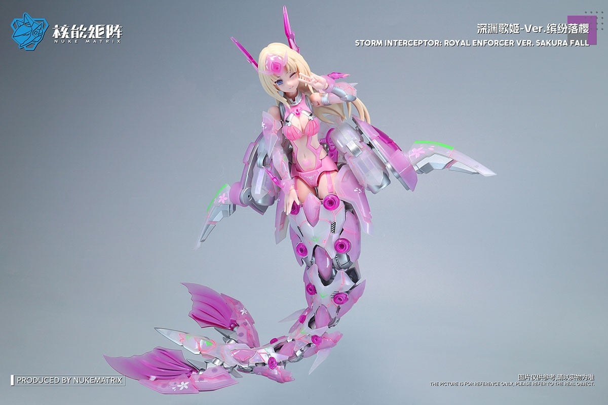 CYBER FOREST FANTASY GIRLS『SIREN：SAKURA FALL VER.』1/12 プラモデル-009