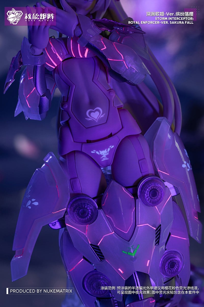 CYBER FOREST FANTASY GIRLS『SIREN：SAKURA FALL VER.』1/12 プラモデル-019