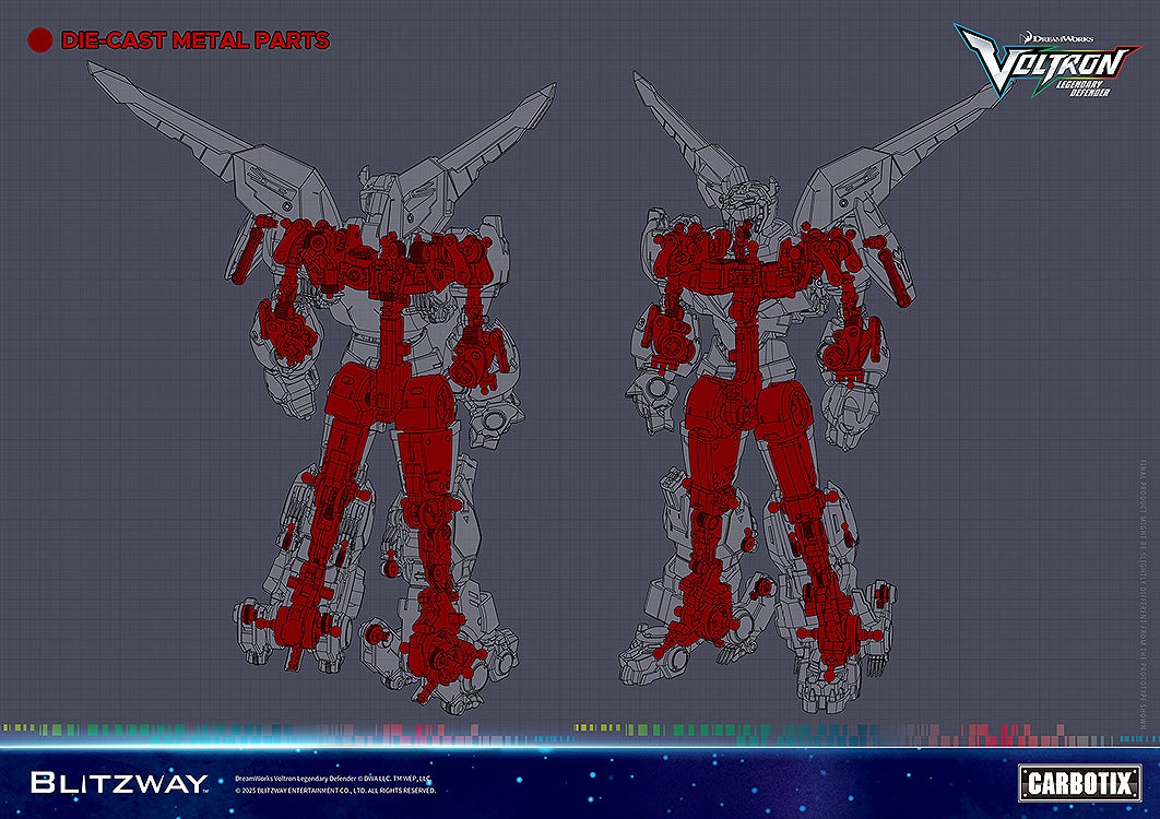 CARBOTIX『ヴォルトロン』変形合体フィギュア-012
