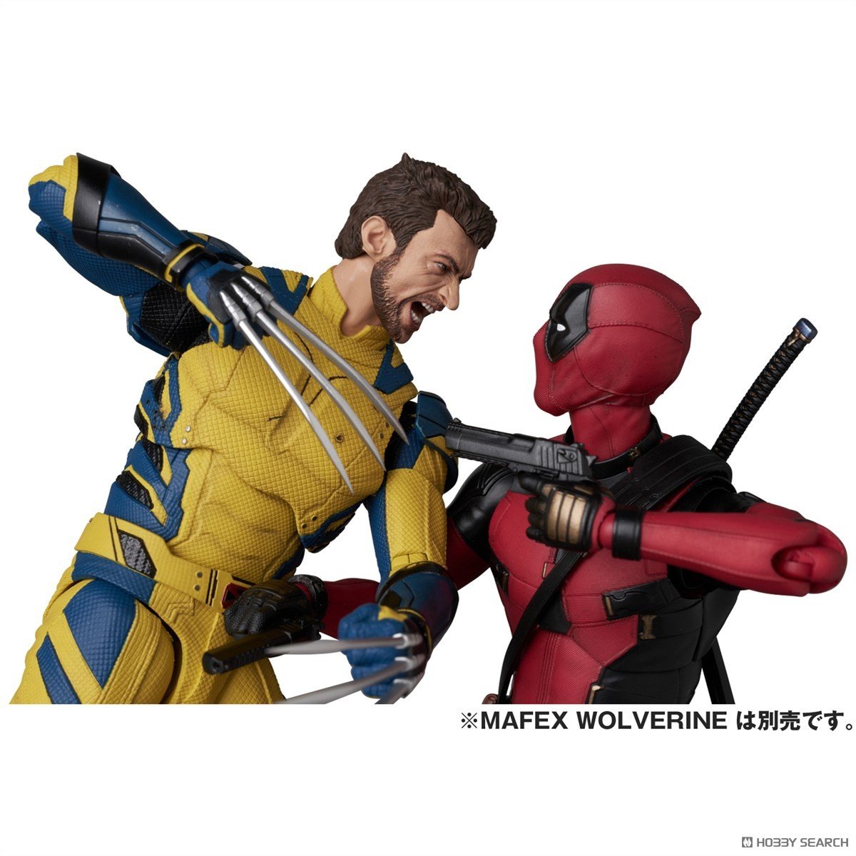 マフェックス No.284 MAFEX『DEADPOOL（Deadpool ＆ Wolverine Ver.）』デッドプール＆ウルヴァリン 可動フィギュア-021