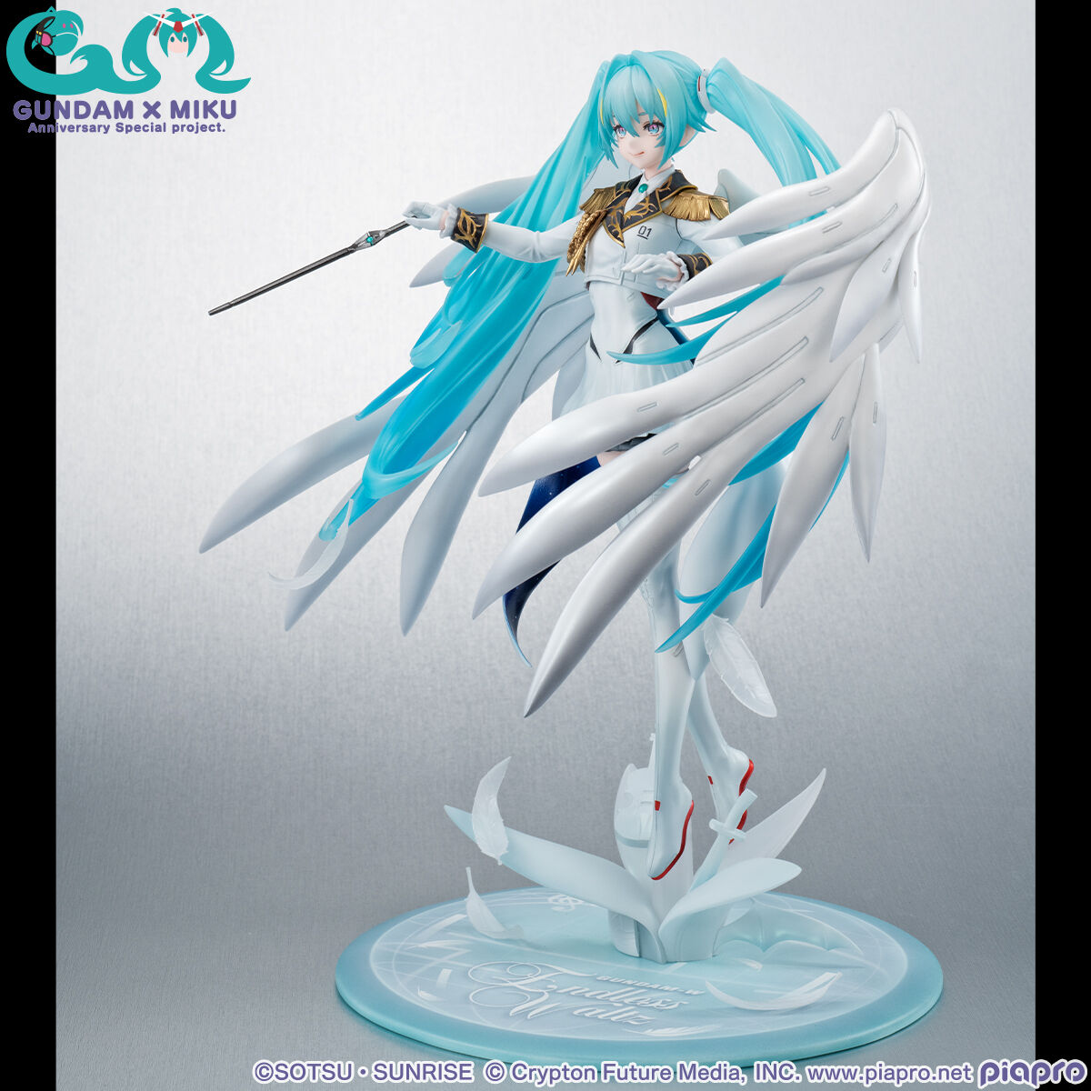 【限定販売】Lucrea(ルクリア) 機動戦士ガンダム45周年×初音ミク『初音ミク×ウイングガンダムゼロ EW』1/7 完成品フィギュア-003