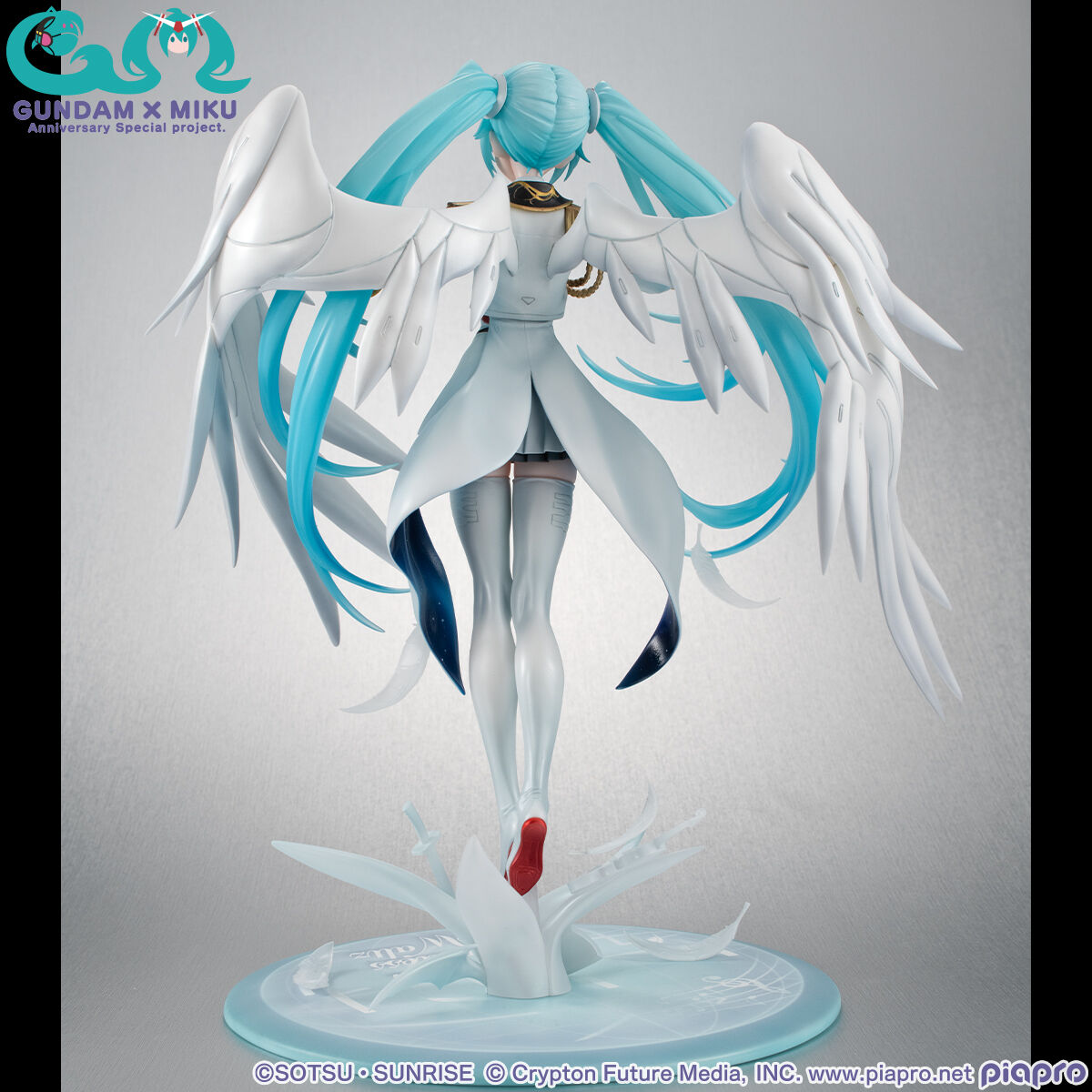 【限定販売】Lucrea(ルクリア) 機動戦士ガンダム45周年×初音ミク『初音ミク×ウイングガンダムゼロ EW』1/7 完成品フィギュア-004