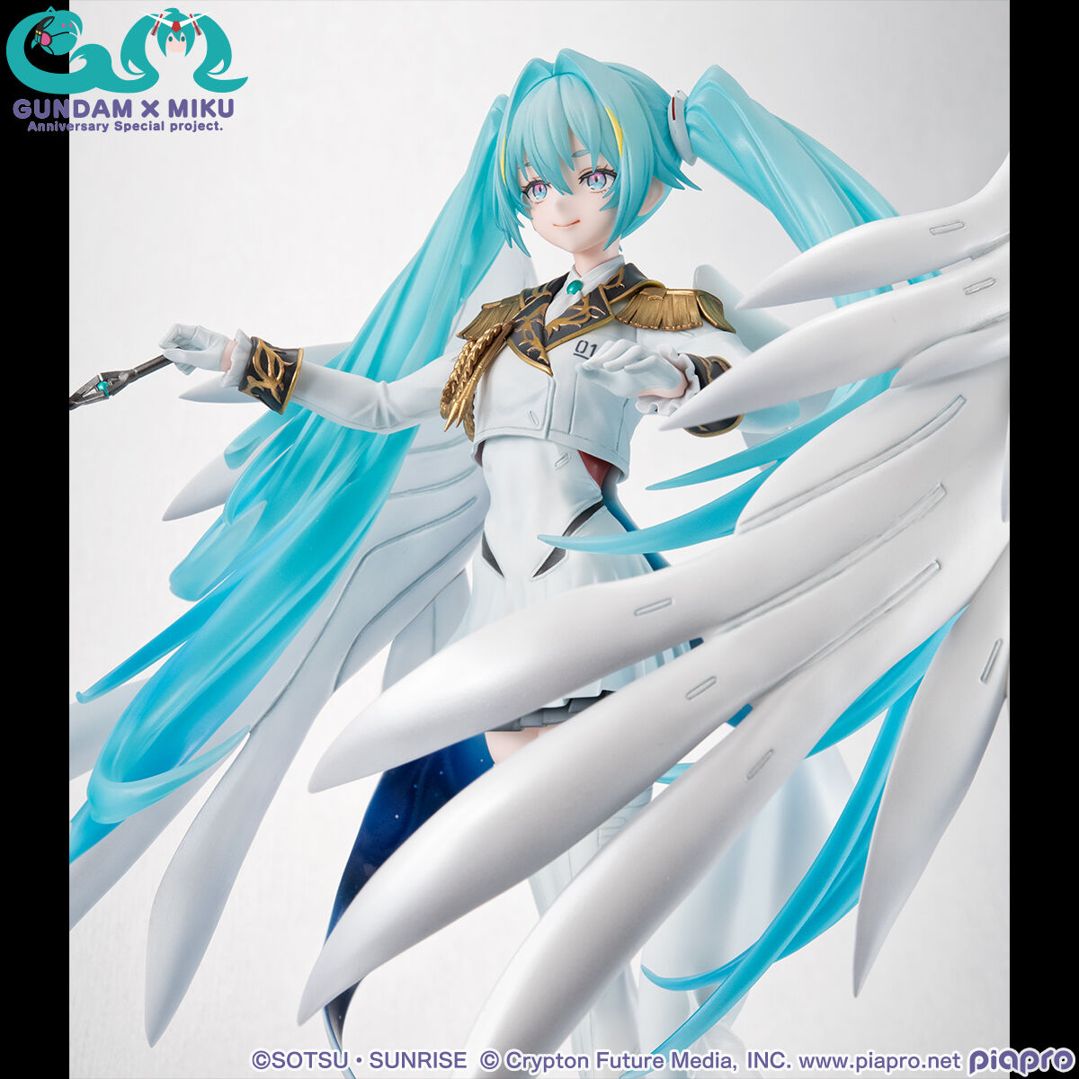【限定販売】Lucrea(ルクリア) 機動戦士ガンダム45周年×初音ミク『初音ミク×ウイングガンダムゼロ EW』1/7 完成品フィギュア-007