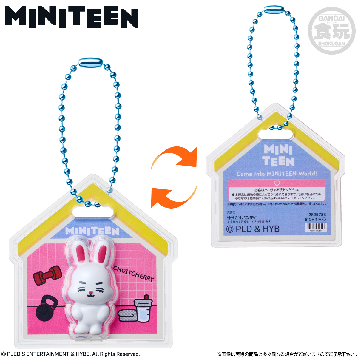 【食玩】『MINITEEN パッケージチャーム&グミ』12個入りBOX-003