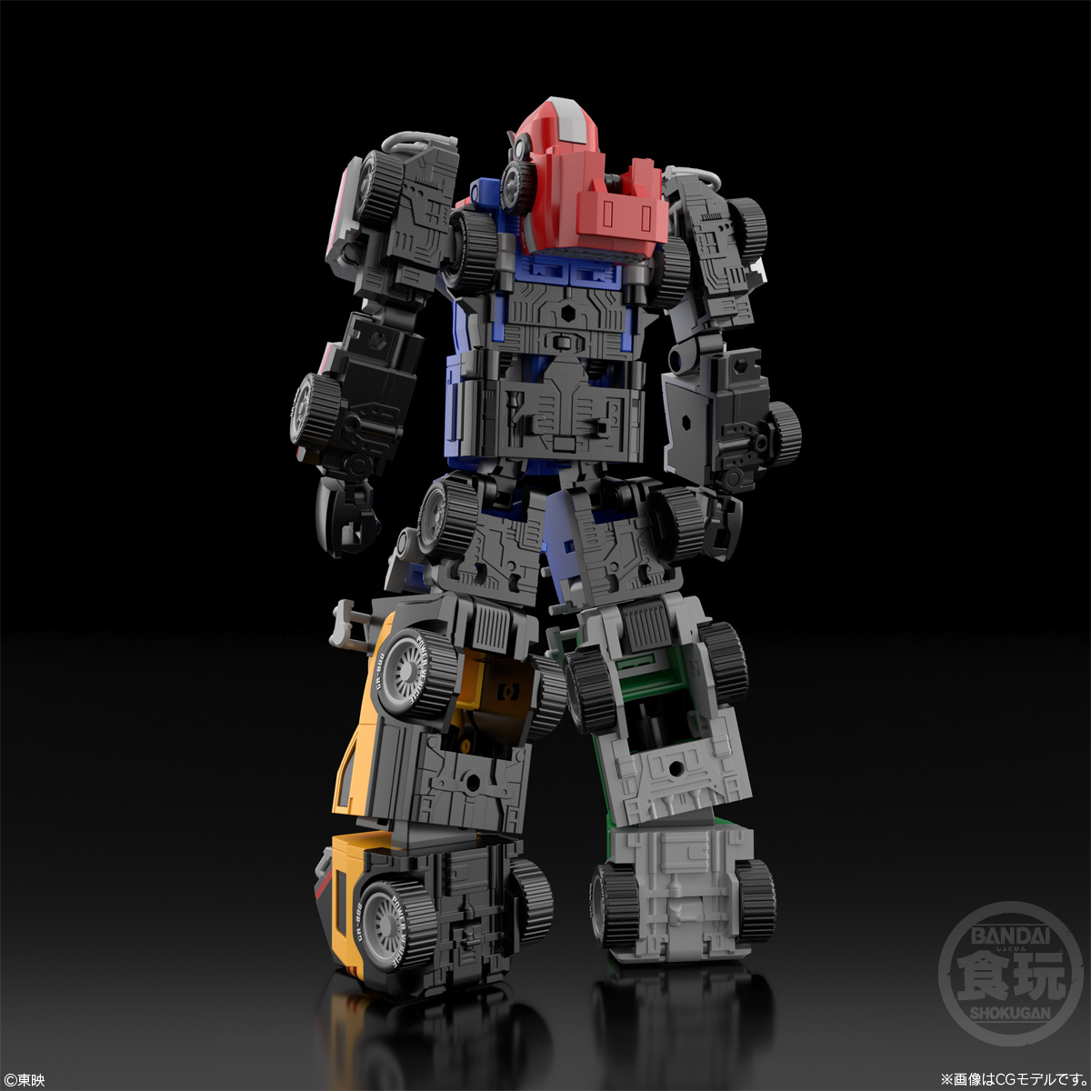 【食玩】SMP [SHOKUGAN MODELING PROJECT] 『激走合体 RVロボ』激走戦隊カーレンジャー プラモデル-008